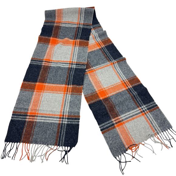 J. Crew x Moon Merino Wool Plaid Scarf - Picture 3 of 3